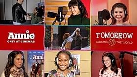 「Tomorrow」を歌う世界各国の歌い手たち「ANNIE アニー」