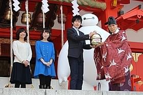 アカデミー賞受賞を祈願した「ベイマックス」声優陣「ベイマックス」