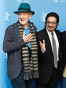 「Mr. Holmes」で共演する イアン・マッケランと真田広之「LIFE!」