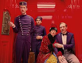 オリジナル脚本賞を受賞した「グランド・ブダペスト・ホテル」「グランド・ブダペスト・ホテル」