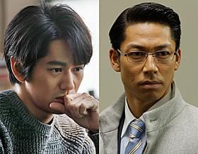 「アンフェア the end」に出演する 永山絢斗(左)と「EXILE」のAKIRA「アンフェア the end」