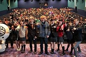 「幕が上がる」舞台挨拶にももクロメンバーも参加「幕が上がる」