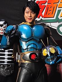 仮面ライダー3号のスーツで登場した及川光博「スーパーヒーロー大戦GP 仮面ライダー3号」