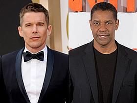 イーサン・ホークとデンゼル・ワシントン「荒野の七人」