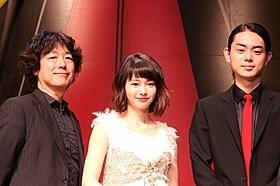 「暗殺教室」に出演する菅田将暉と山本舞香「映画 暗殺教室」