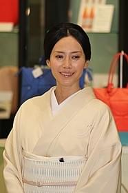 日本製品の魅力を語った中谷美紀「繕い裁つ人」