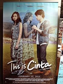 若手俳優二人が主演の「This Is Cinta」
