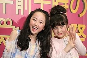 姉妹で映画イベントに登場した本田望結&紗来「アナと雪の女王」