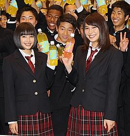 広瀬アリス・すず姉妹が男子高を訪問!