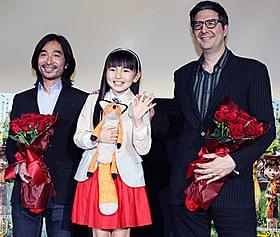 四角英孝氏、鈴木梨央ちゃん、来日したマーク・オズボーン監督「星の王子さま」