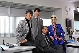 約30年間の付き合いとなった(左から) 柴田恭兵、仲村トオル、舘ひろし、浅野温子「さらば あぶない刑事」