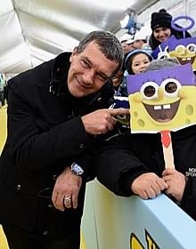「スポンジ・ボブ」の魅力を語ったアントニオ・バンデラス「スポンジ・ボブ 海のみんなが世界を救Woo(う~)!」