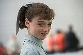 謎の少女のアテナを演じた、新星ラフィー・キャシディ「トゥモローランド」