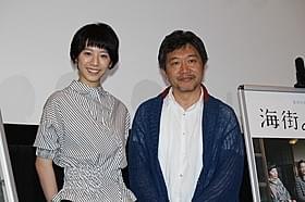 ティーチインに臨んだ是枝裕和監督と夏帆「海街diary」
