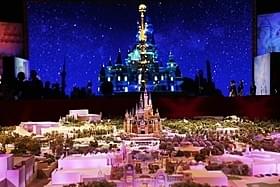 上海ディズニーランドの完成予想ミニチュア「スター・ウォーズ」