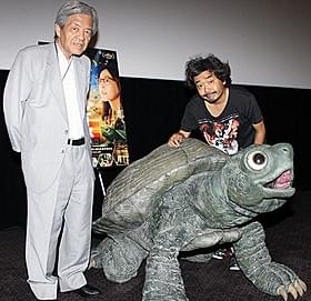 園子温監督と田原総一朗氏「ラブ&ピース」