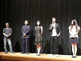 (左から)小野浩嗣監督、木村龍童、北条ナオ、岡慶悟、田中希奈