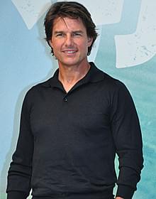 会見したトム・クルーズ「ミッション:インポッシブル ローグ・ネイション」