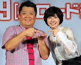 夫婦漫才を披露した内田有紀と小杉竜一「アントマン」