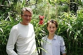 ヤン・スベラーク監督と息子オンジェイ「クーキー」