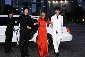 (左から)山崎賢人、桐谷美玲、坂口健太郎「ヒロイン失格」