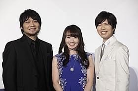 (左から)中村悠一、水樹奈々、神谷浩史「ハンガー・ゲーム」