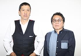 インタビューに応じた奥田瑛二と高橋伴明監督「性」