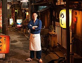 映画版「深夜食堂」の一場面