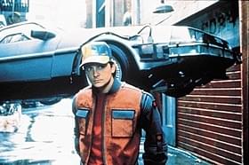 マーティとデロリアン「バック・トゥ・ザ・フューチャー」