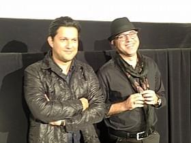 シャーラム・シャーホセイニ監督と俳優のハメッド・ベーダッド「ガールズ・ハウス」