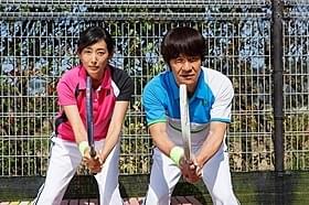 「金メダル男」で共演する内村光良と木村多江「金メダル男」