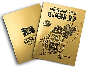 前売り特典のクリアファイル「ONE PIECE FILM GOLD」