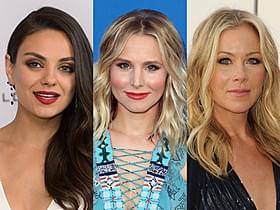 (左から)ミラ・クニス、クリスティン・ベル、クリスティーナ・アップルゲイト