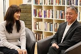 対談した綾瀬はるか、原作者のカズオ・イシグロ氏「わたしを離さないで」