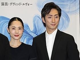 初共演した深津絵里と中村七之助「心中天網島」