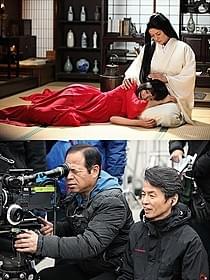 なまめかしさを感じさせる女優陣(写真上)と、 石井岳龍監督(写真下)「蜜のあわれ」