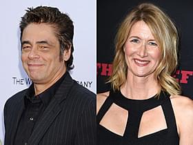 ベニチオ・デル・トロとローラ・ダーン「スター・ウォーズ」
