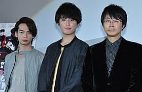 池田純矢、間宮祥太朗、原作者の古屋兎丸「ライチ☆光クラブ」