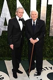 カーク・ダグラスとマイケル・ダグラス親子「ゴッドファーザー」