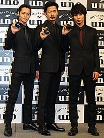 窪田正孝&野村周平にラブコールを おくられて照れ笑いの竹野内豊