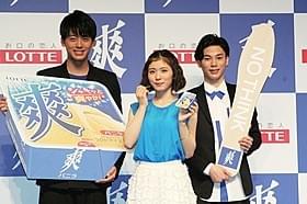 CM撮影では一致団結!