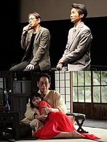 相思相愛の大杉漣と石井岳龍監督(写真上)「蜜のあわれ」
