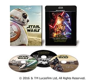 自宅での鑑賞が可能になる! 画像はMovieNEX(初回限定仕様)「スター・ウォーズ フォースの覚醒」