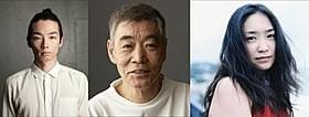 共演する森山未來、柄本明、池脇千鶴