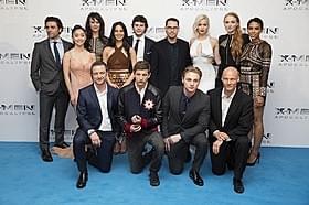 J・ローレンス、J・マカボイらがロンドンに集結!「X-MEN:アポカリプス」