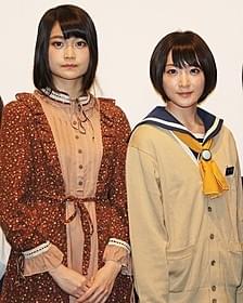生駒里奈(右)と石森虹花「コープスパーティー」