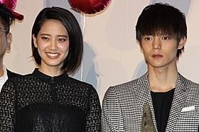初日挨拶に登壇した窪田正孝と山崎紘菜「MARS(マース) ただ、君を愛してる」