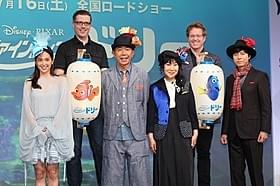 和気あいあいとした雰囲気で会見は大盛り上がり「ファインディング・ドリー」