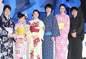 浴衣姿で舞台挨拶!「君の名は。」