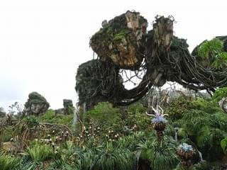 空中にそびえる山に目が釘付け「アバター(2009)」